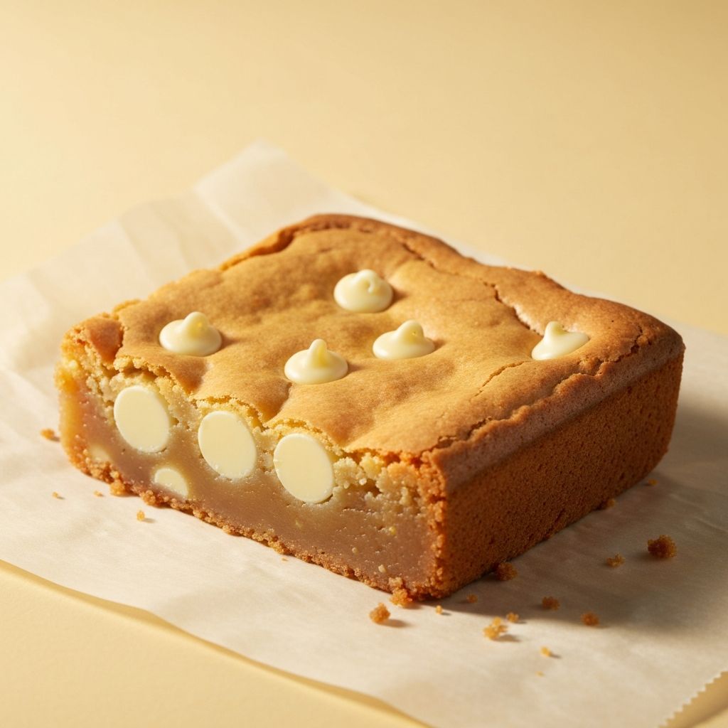 Brownie de Chocolate Blanco