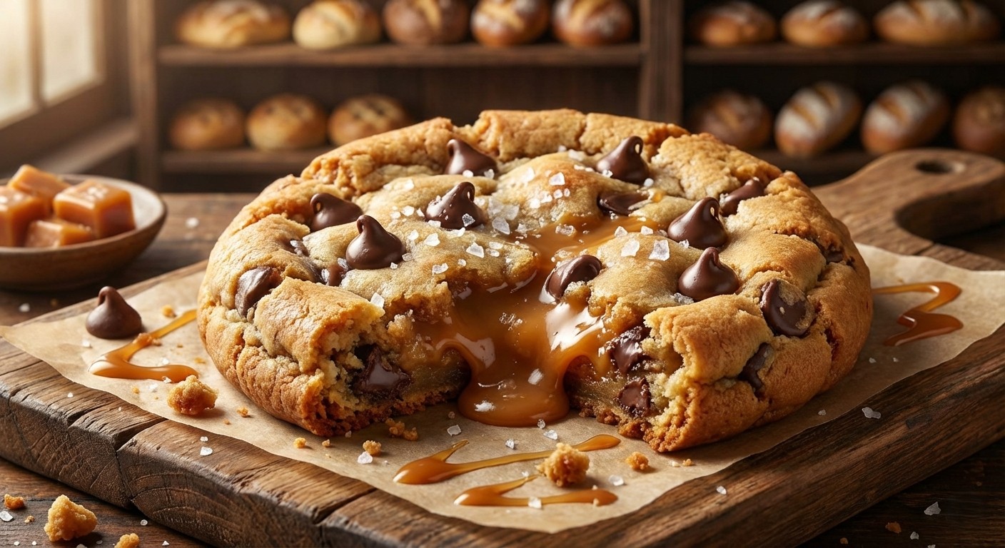 Cookie Caramelo Salado
